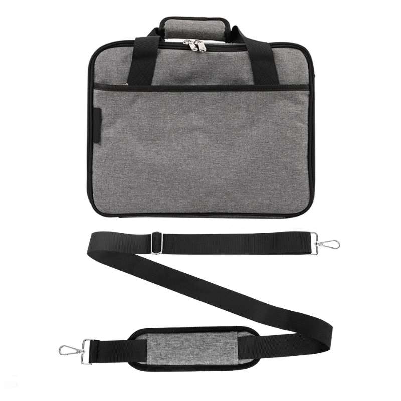 Guitar Effects Pedal Bag Large Capacity Portable Effects Bag Single Track Board Oxford Cloth Handbag Storage Effect Accessories