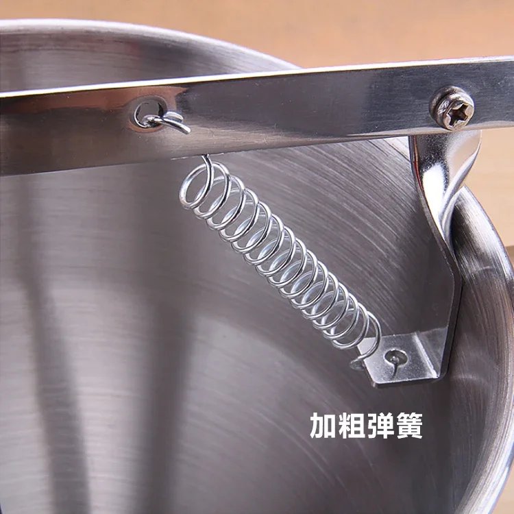 Stainless steel octopus meatball funnel handheld liquid separator Octopus meatball tool conical funnel