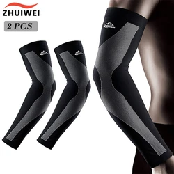 1Pair Arm Compression Sleeves,UV Protection Cooling Arm Sleeves UPF50 Sun Sleeves Arm Covers for Cycling Golf Basketball