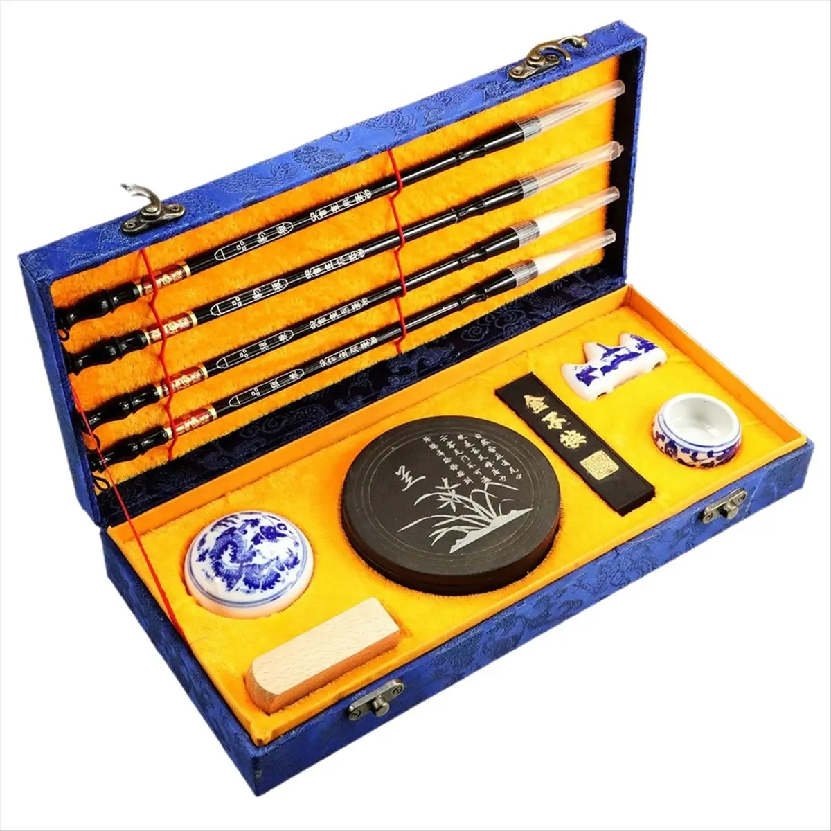 REST 10pcs Chinese Calligraphy Brushes Gift Set Painting Writing Brushes Watercolor Tools Set Sumi Painting Kanji Art Gift