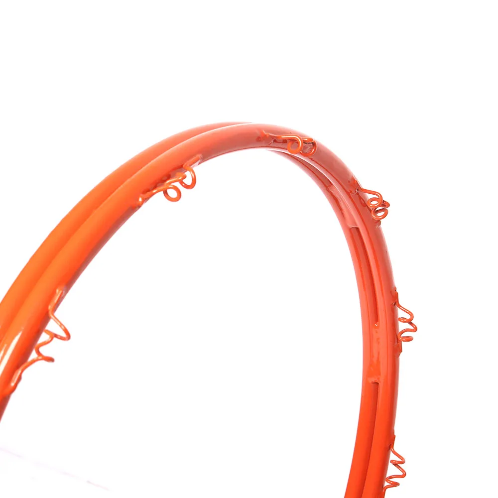 45.72cm Custom Wall Mounted Indoor Outdoor Common Steel Carbon Hollow Basketball Rim Hooppromote sales