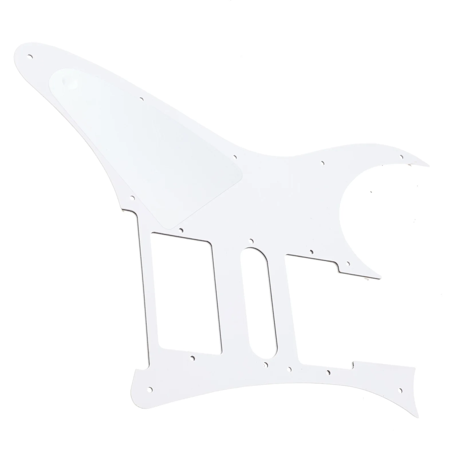 Guitar Pickguard Intended for Ibanez RG250 Type Instruments Featuring 10 Edge Mounting Holes and Pickup Cutouts