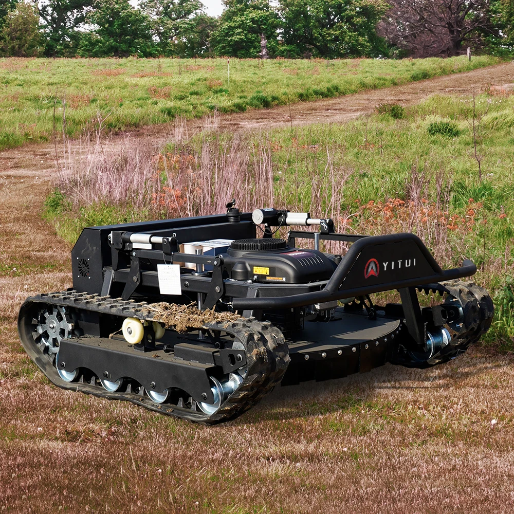 

Customized Commercial Grade Remote Control Crawler Mower High Efficiency Grass Cutting Machine for Landscaping