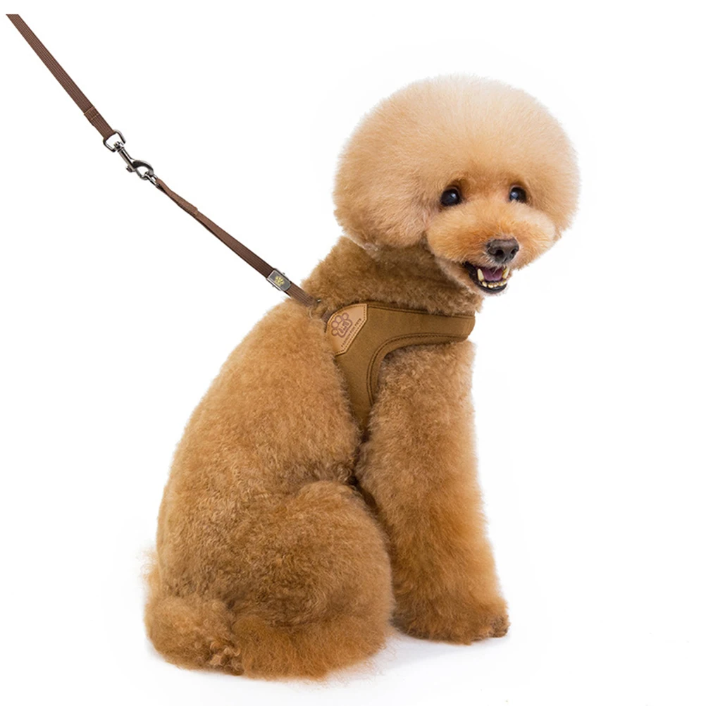 

Frosted Pet Harness For Dogs Comfortable Lightweight Chest Strap Adjustable Size Color Durable Dog Harness Strap