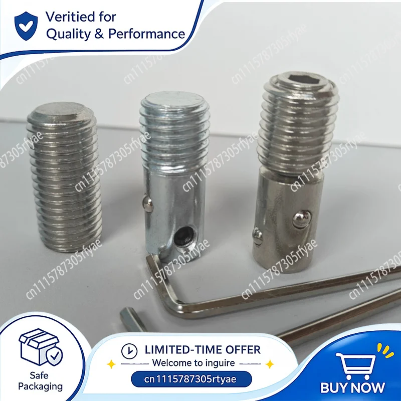 M16 Screw Quick Release Swivel Adapter for TPE Doll Head Body Connector Rod Multi Angle DIY Handmade Doll Parts