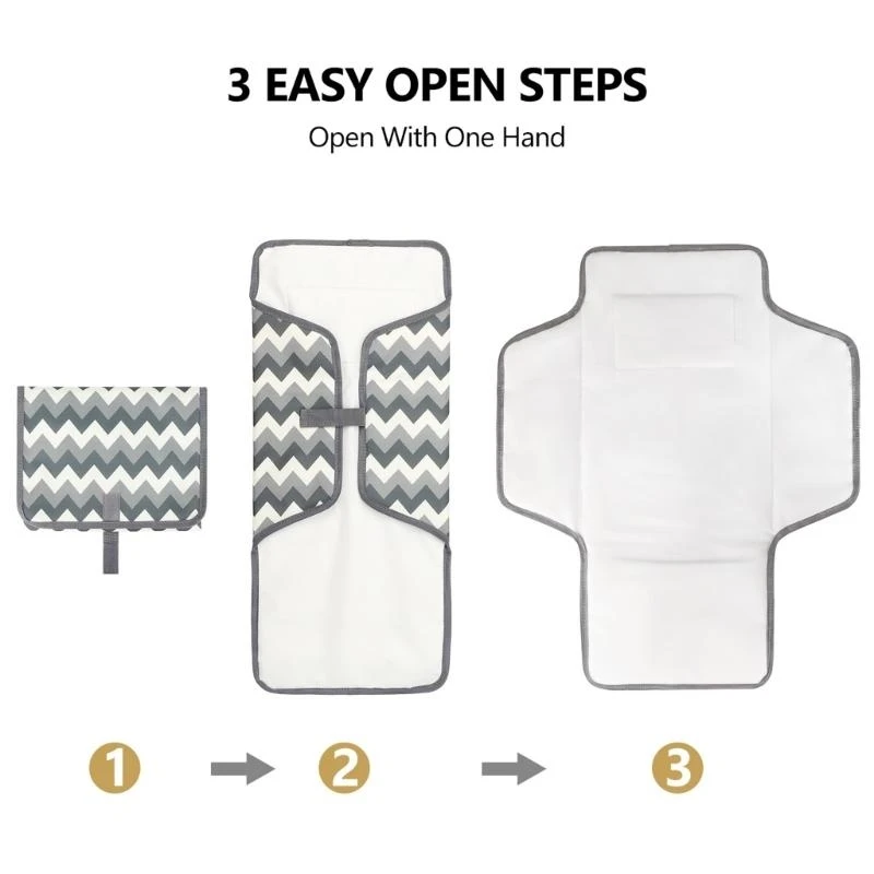 J15U Babyluierwisselstation Reisvriendelijke waterdichte mat Babycommode