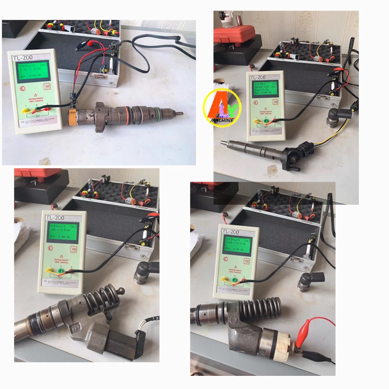 TL-200 Common Rail Injector Piezo  Electro-Magnetic Solenoild Valve TR LCR ESR Resistance Capacitance Inductance Tester