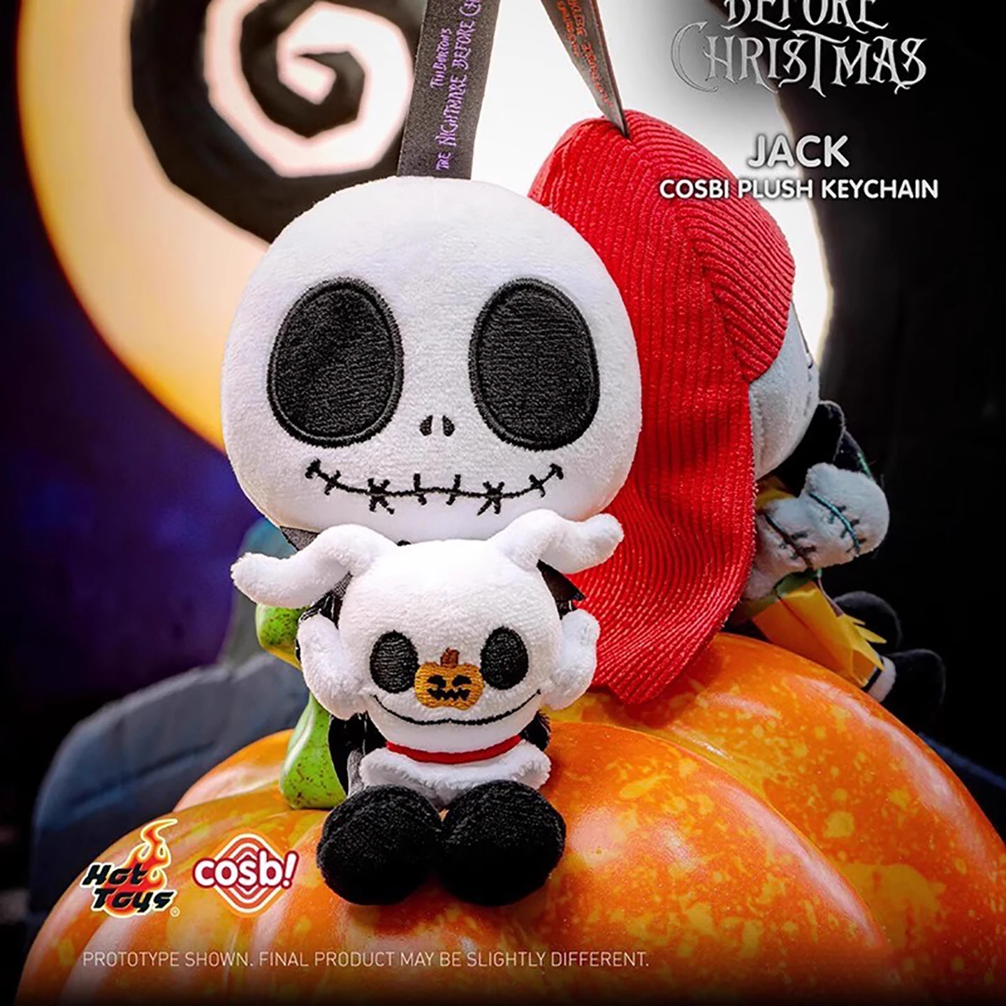 ホットトイズ ナイトメア・ビフォア・クリスマス ブラインドボックス コスビ キーホルダー ミステリーコレクション ハロウィン サプライズ トレンディトイ ギフト