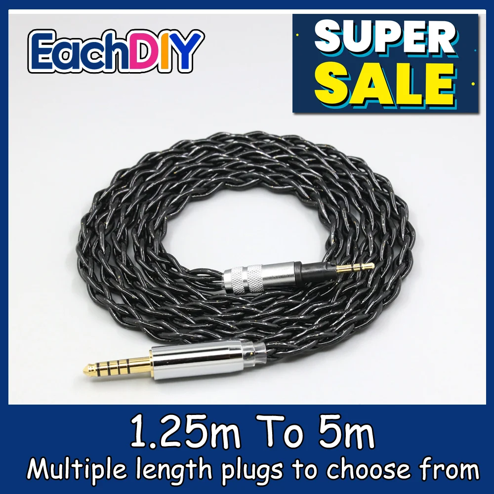 

99% Pure Silver Palladium Graphene Floating Gold Cable For Sennheiser Momentum 1.0 2.0 Earphone Headset Headphone LN008772