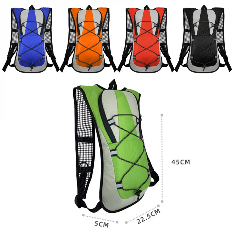 Outdoor sports equipment cycling backpack, off-road breathable running backpack, mountain bike water bag bicycle accessories