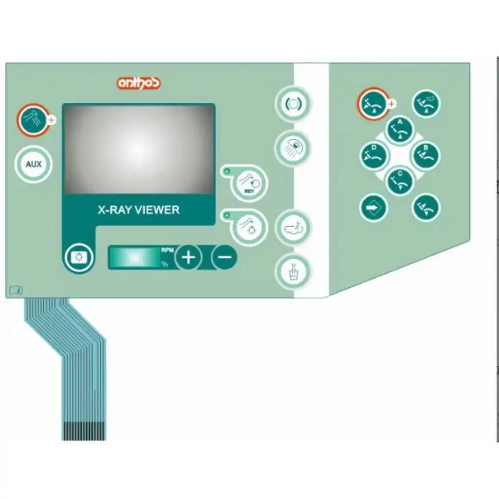 Dental Unit Control Panel Assistant Keypad Switch Pad Replacement Spare Parts Fit For Anthos A5 Dental Chair Equipment Repair view 6