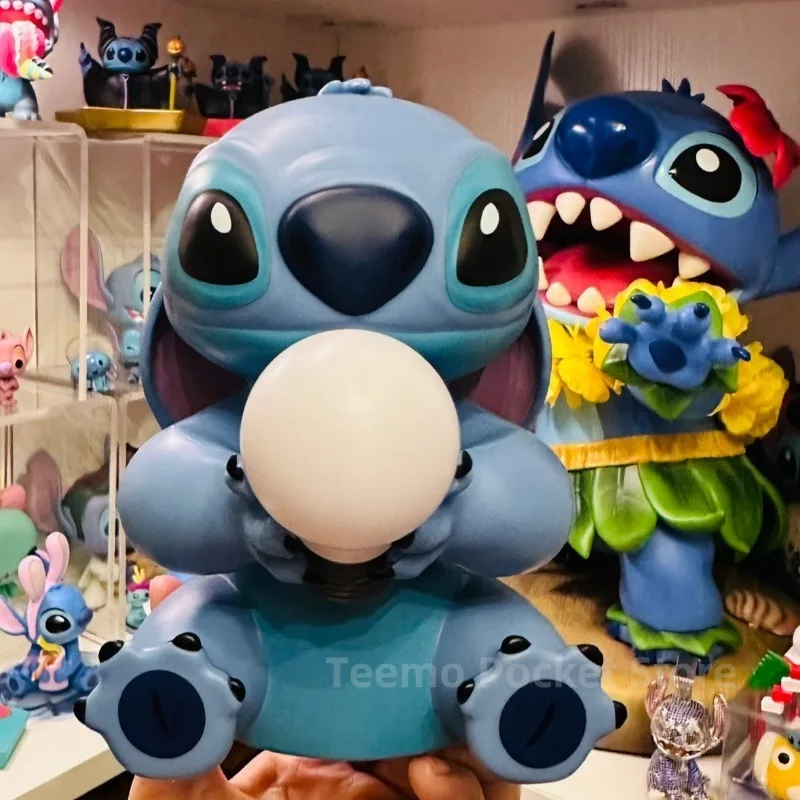 ليلو وستيتش ضوء الليل ديزني أنيمي اكسسوارات جديدة سطح المكتب الكرتون زخرفة غرفة المنزل Kawaii الديكور لعبة الأطفال هدية