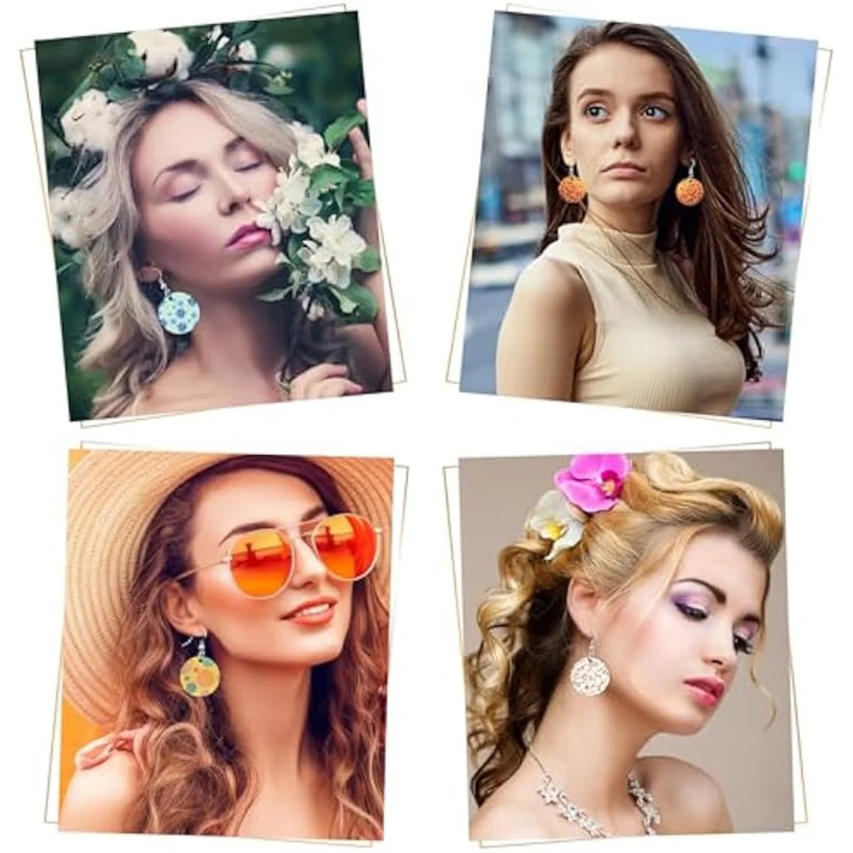 180 шт., копия товара, с крючками для сережек и колечками