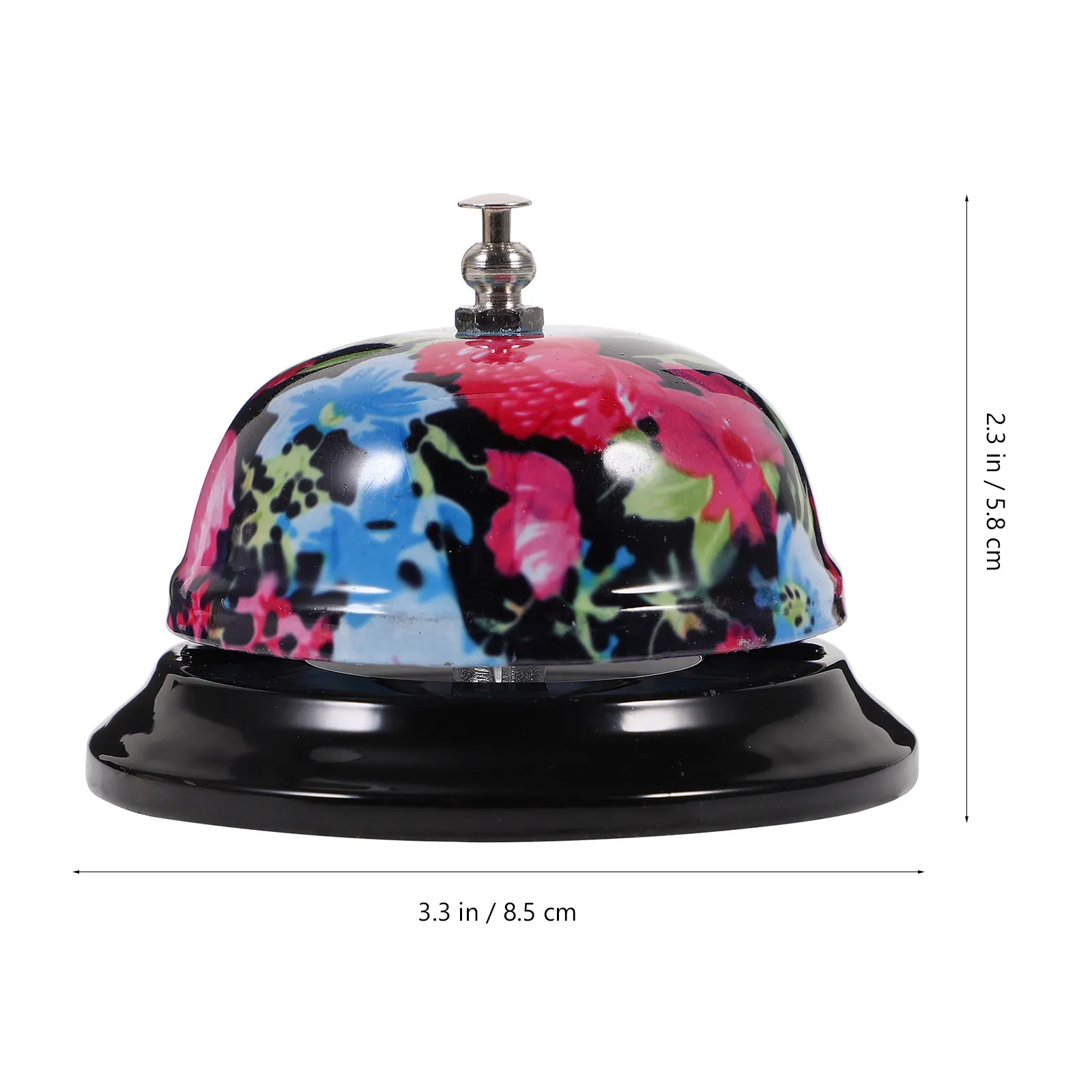 Professional Desk Bell for Customer Assistance in Restaurant Bar Kitchen Hotel Lobby Strong Metal Build Loud Ring Service Call