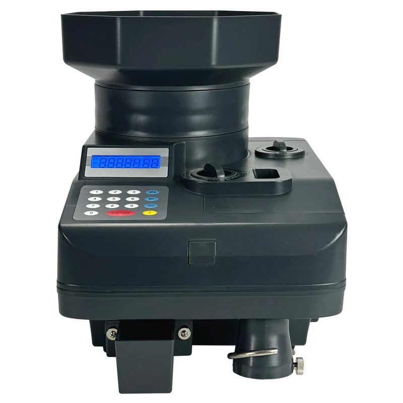 New high speed coin sorting machine CS-500 multinational foreign currency counting machine coin sorting machine LCD display