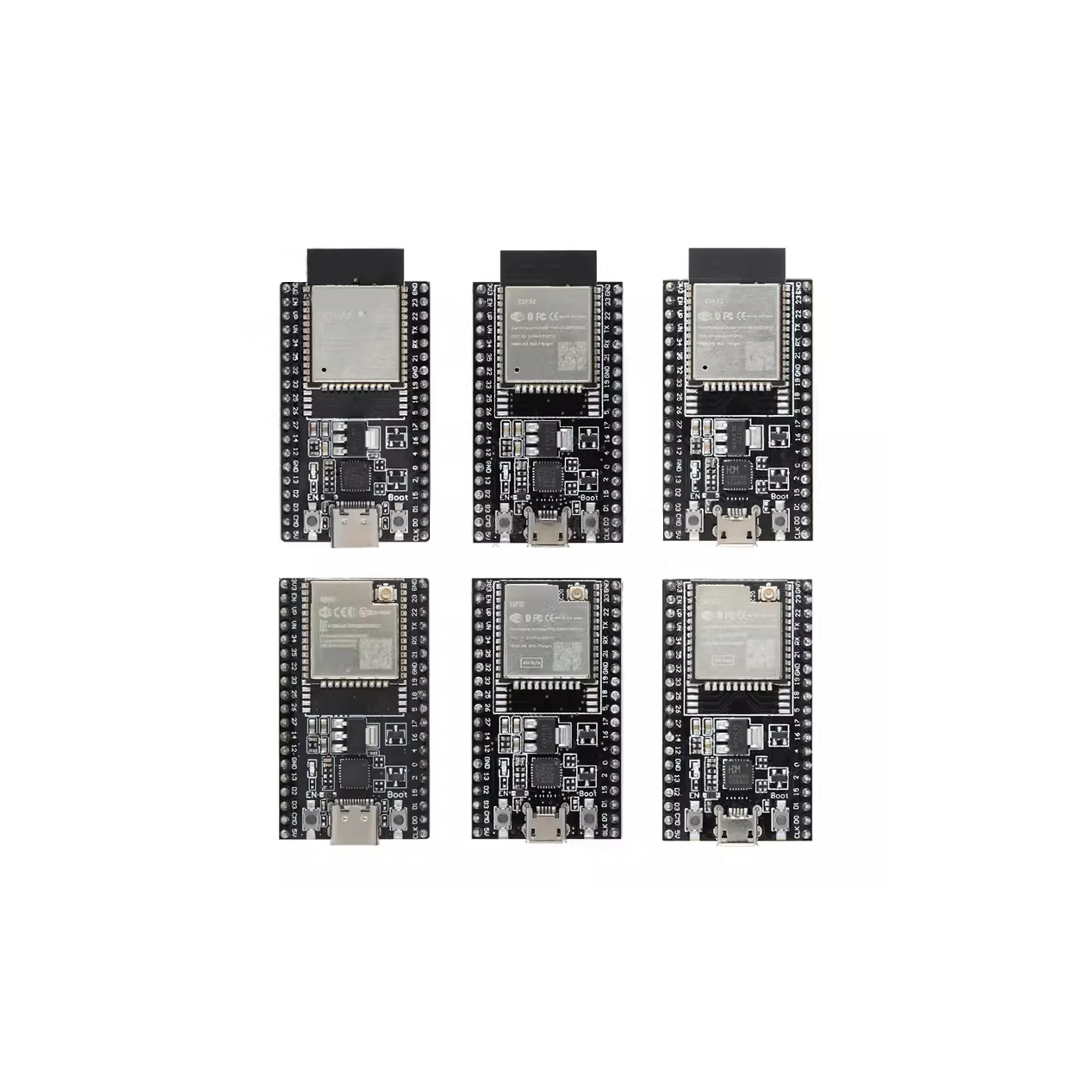 ESP32 Module TYPE-C USB CH340C CP2102 WiFi+Bluetooth Ultra-Low Power Dual Core ESP32-DevKitC-32 ESP-WROOM-32 Expansion Board