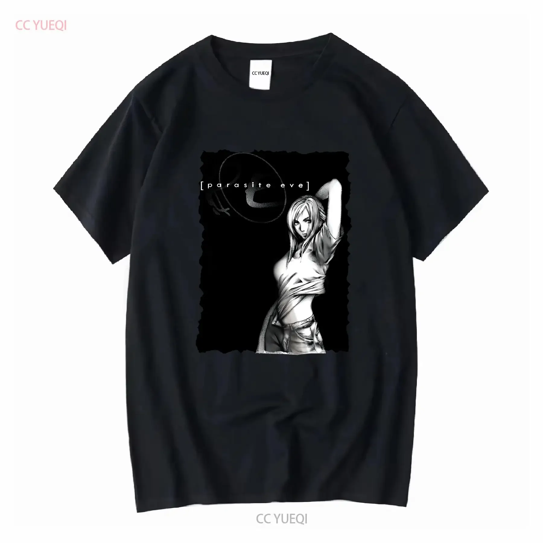Parasite Eve V2 camiseta clásica de videojuego Retro Gamer Gaming blanco y negro talla S 5XL mangas largas o cortas vintage lavado
