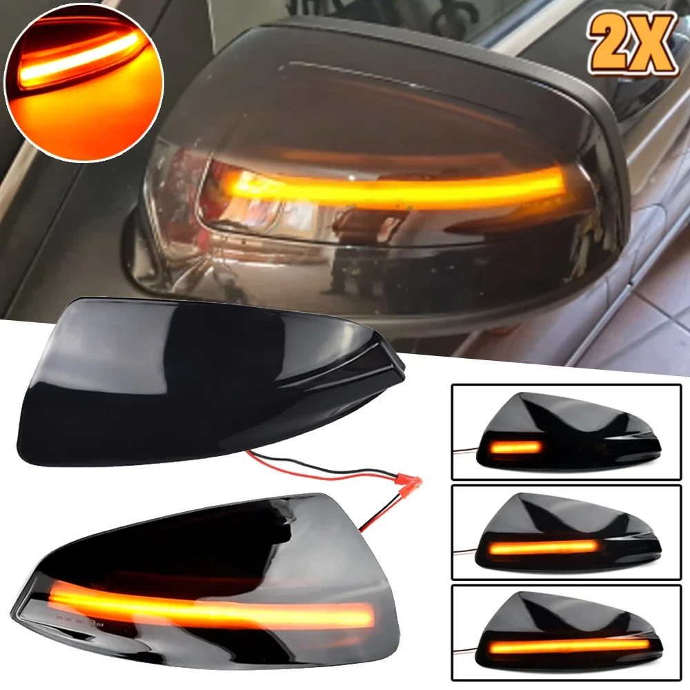Für Mercedes Benz C Klasse W204 S204 07-14 Viano Vito W639 ml W164 LED dynamische Blinker Licht Seitens piegel Anzeige Blinker