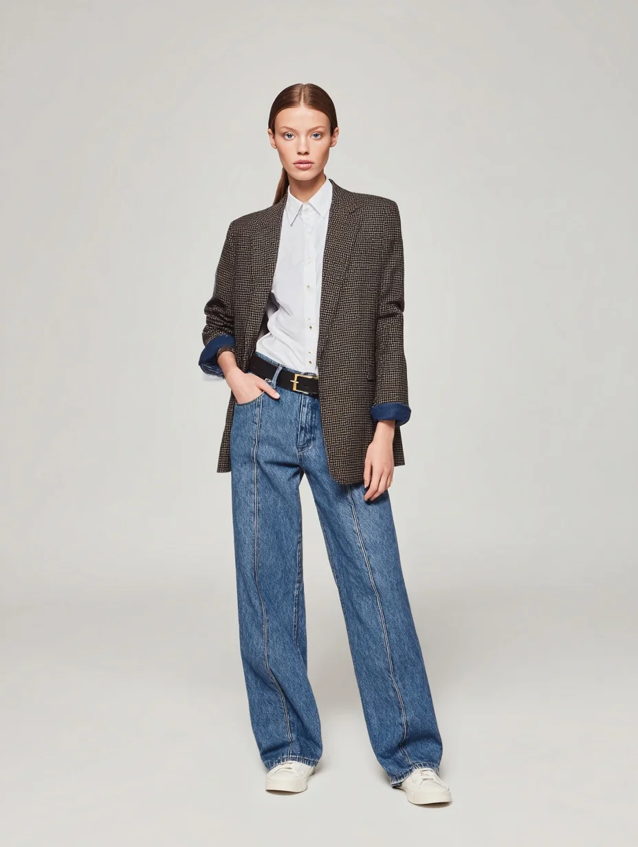

Mia Muse Women's Blazers Autumn Winter Fashion Daily 2025 Stylish Elegant Plain Long Sleeve Lapel Blazers