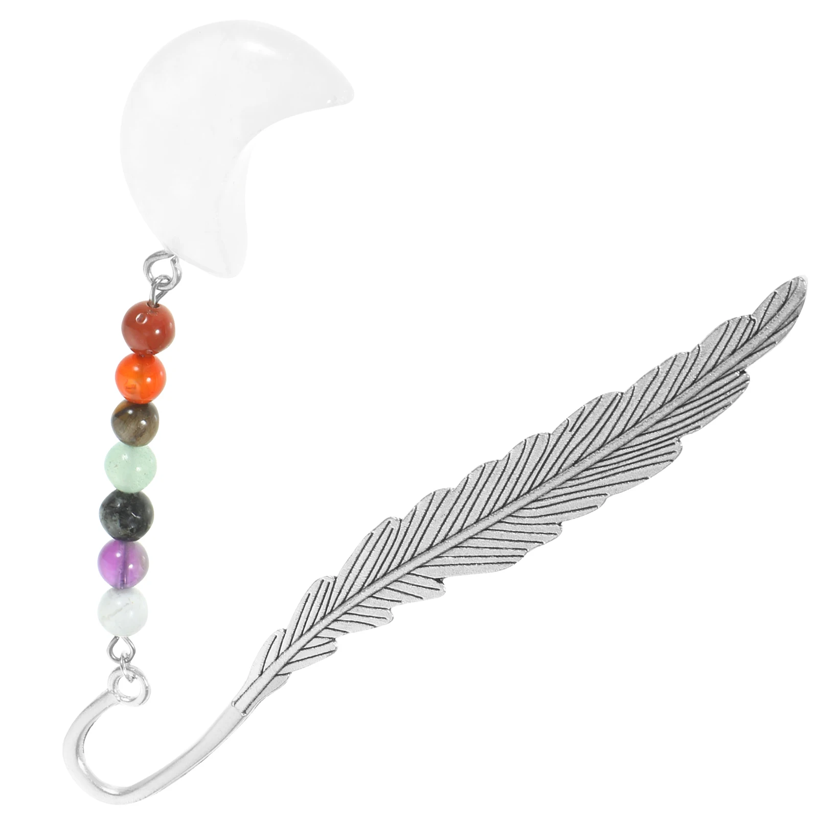 

Retro Plume Shaped Bookmark Craft Bronze Bookmark Gift Decorative Marker For Students Teachers Readers