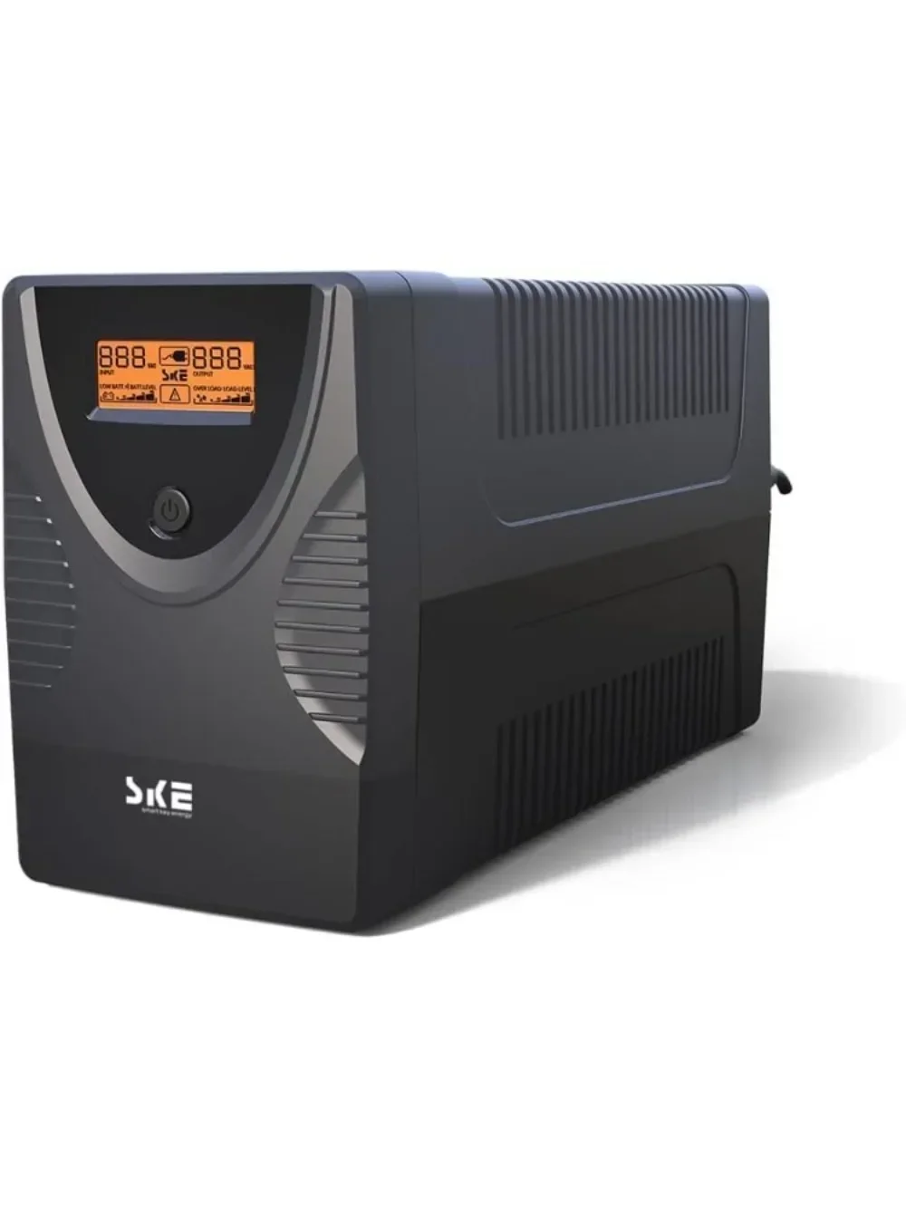 SKE SK425 850VA/480W UPS Battery Backup & Surge Protector - Uninterruptible Power Supply with LCD Display, AVR Voltage Regulatio