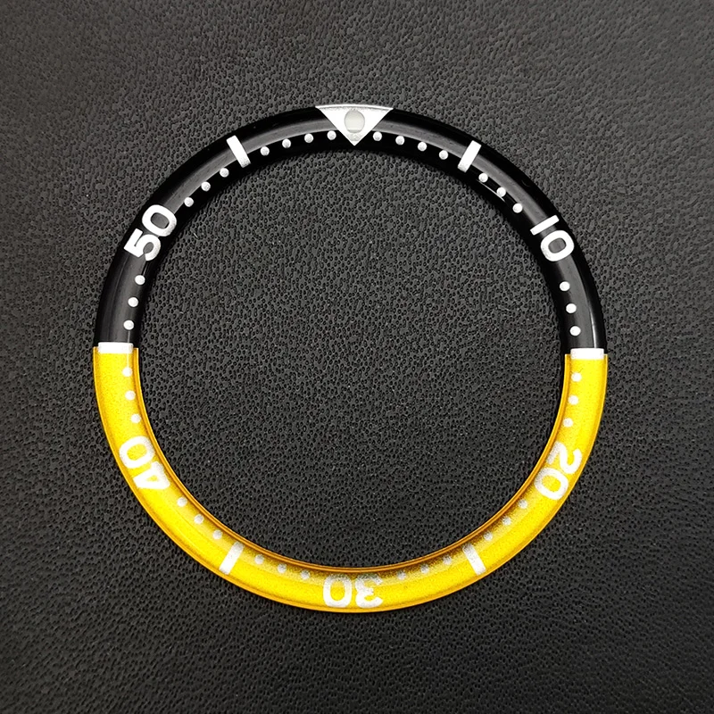 39mm Sea-Turtle Bezel Insert Resin Aluminum Replace Bezel Ring fit NH35 NH36 6105 6309 Turtle Watch cases man watch parts Gifts