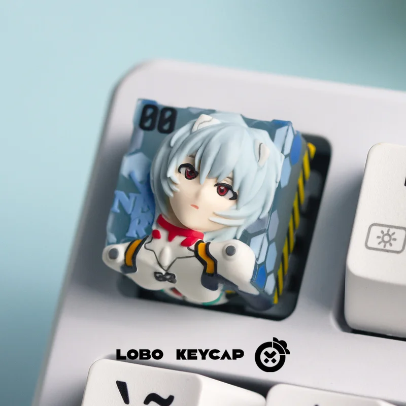 

Keycap New Century Evangelist Ling Boli Transparent Keycap Single Resin Mechanical Keycap Customized Esc Gift