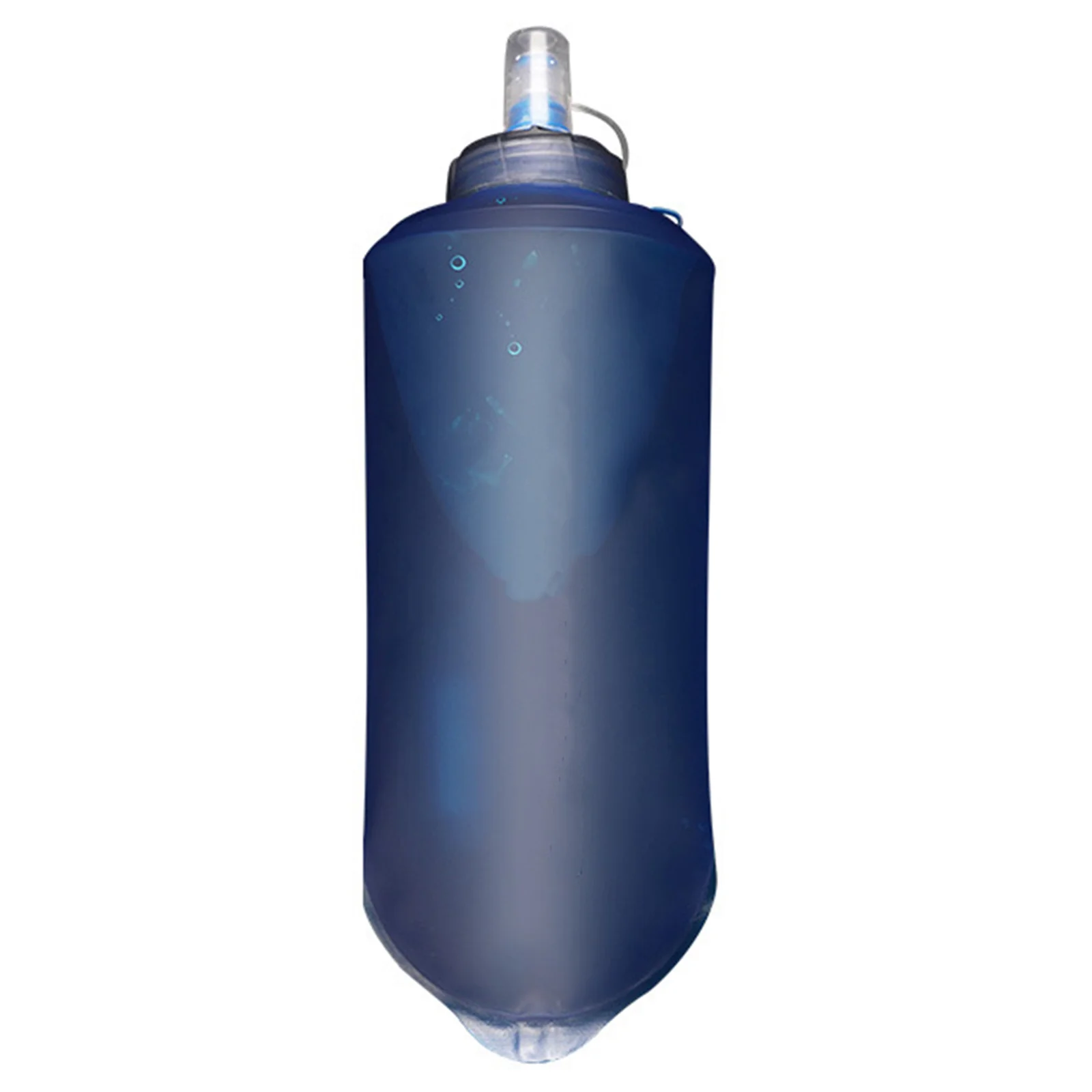 

1Pcs Soft Water Bag Foldable Silicone Sports Bottle Leakproof Squeezable Portable Water Bottle for Running Hiking