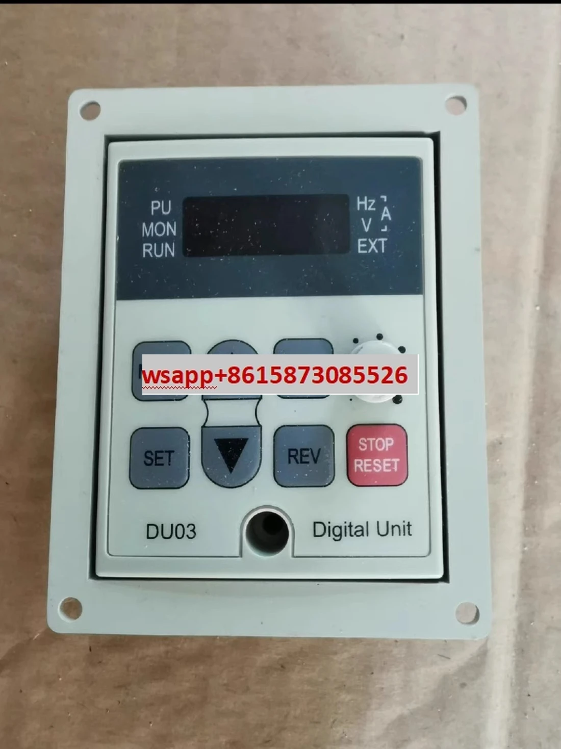 

New original frequency converter panel DU03 adapted to SS SC SE series