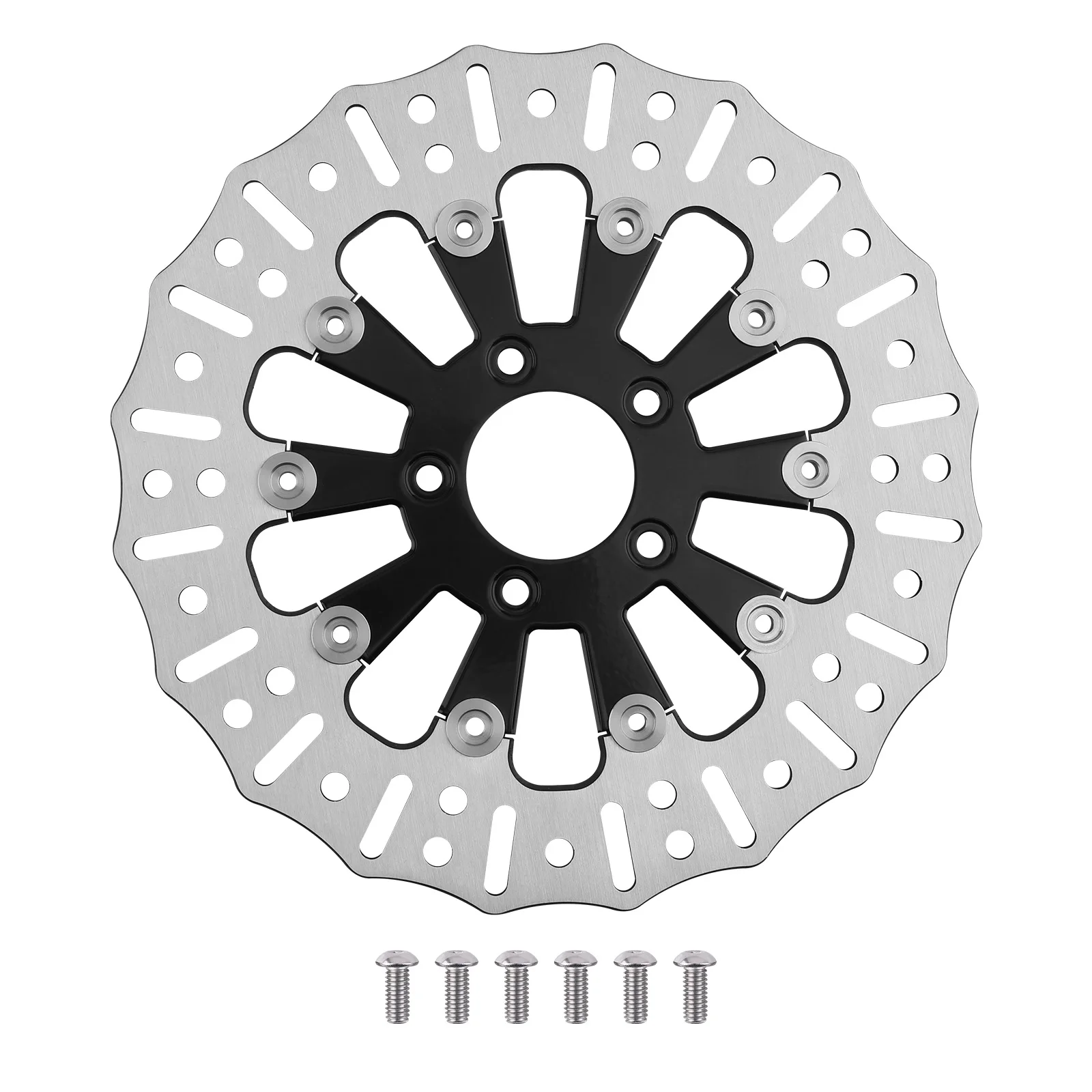 

11.8'' Front Brake Rotor Disc for Harley-Davidson Trike 09-19 Sportster 14-24 New Front Brake Disc Rotor Front Brake Rotor