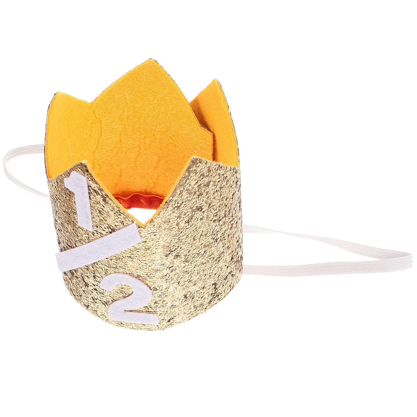 

Glitter Crown Birthday Hats for Kids Adults Rose Gold Photo Props Party Hat Caps Stylish Decorative Festive Accessories