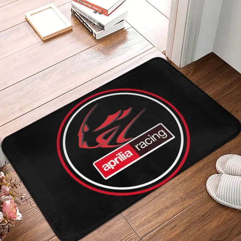 Aprilia Racing Doormat Anti-Slip Bath Kitchen Mat Garden Garage Door Floor Entrance Carpet Rug