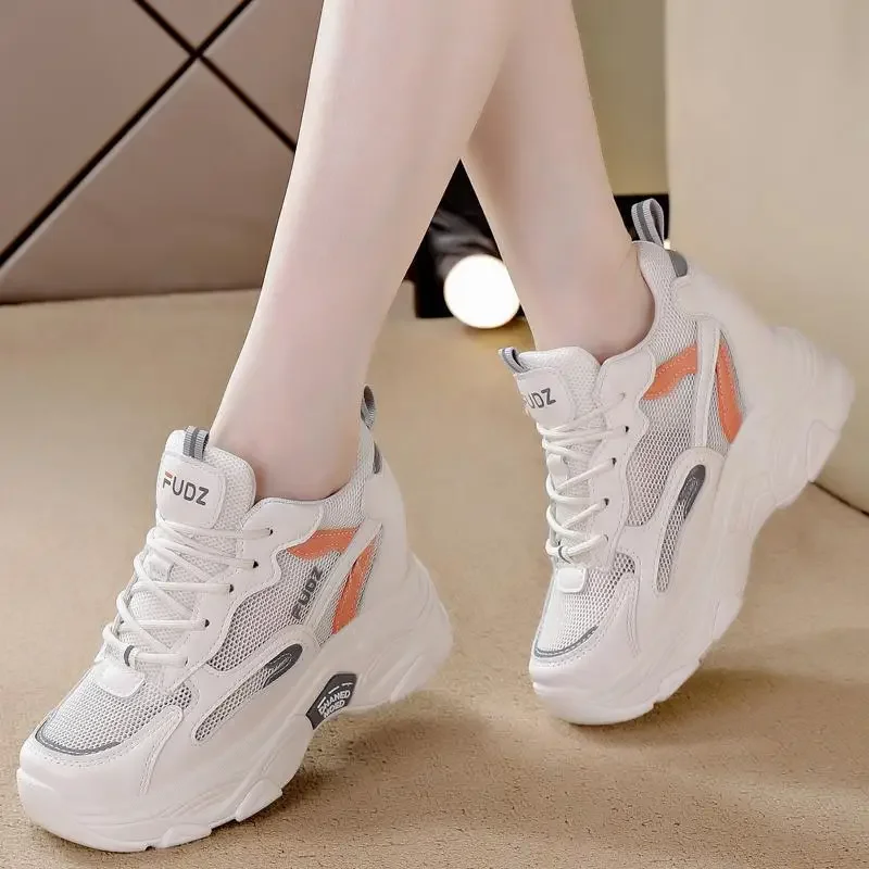 

Summer Tenis Breathable White Shoes Women's Shoes 2024 New Thin Sports Casual Versatile