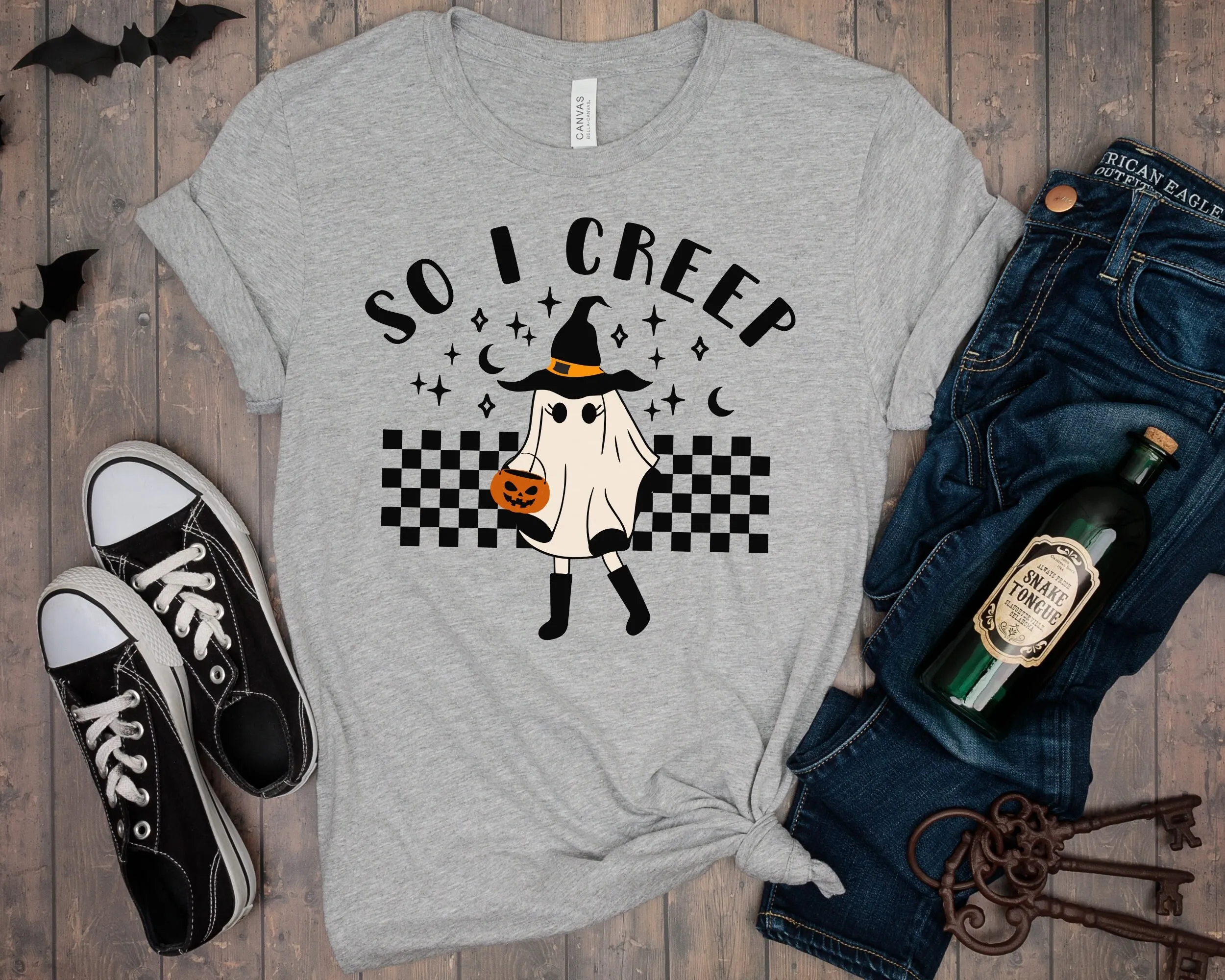 So I Creep T Shirt Halloween It Real H Is For Faboolous