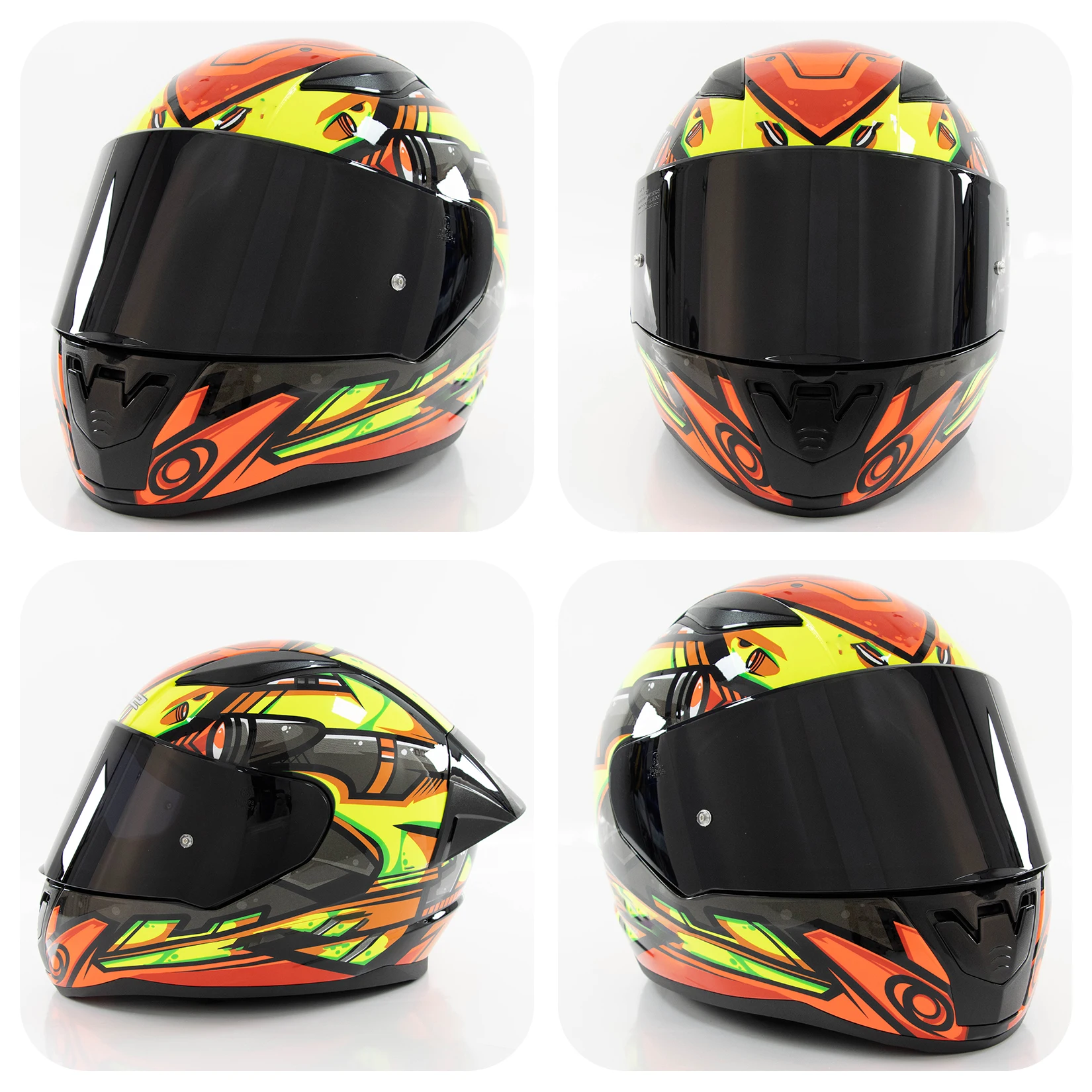 Motorcycle Helmet Visor for LS2 Assault Rapid Stream FF320 FF353 FF328 FF80 Tinted Visor Helmet Face Shield Replacement