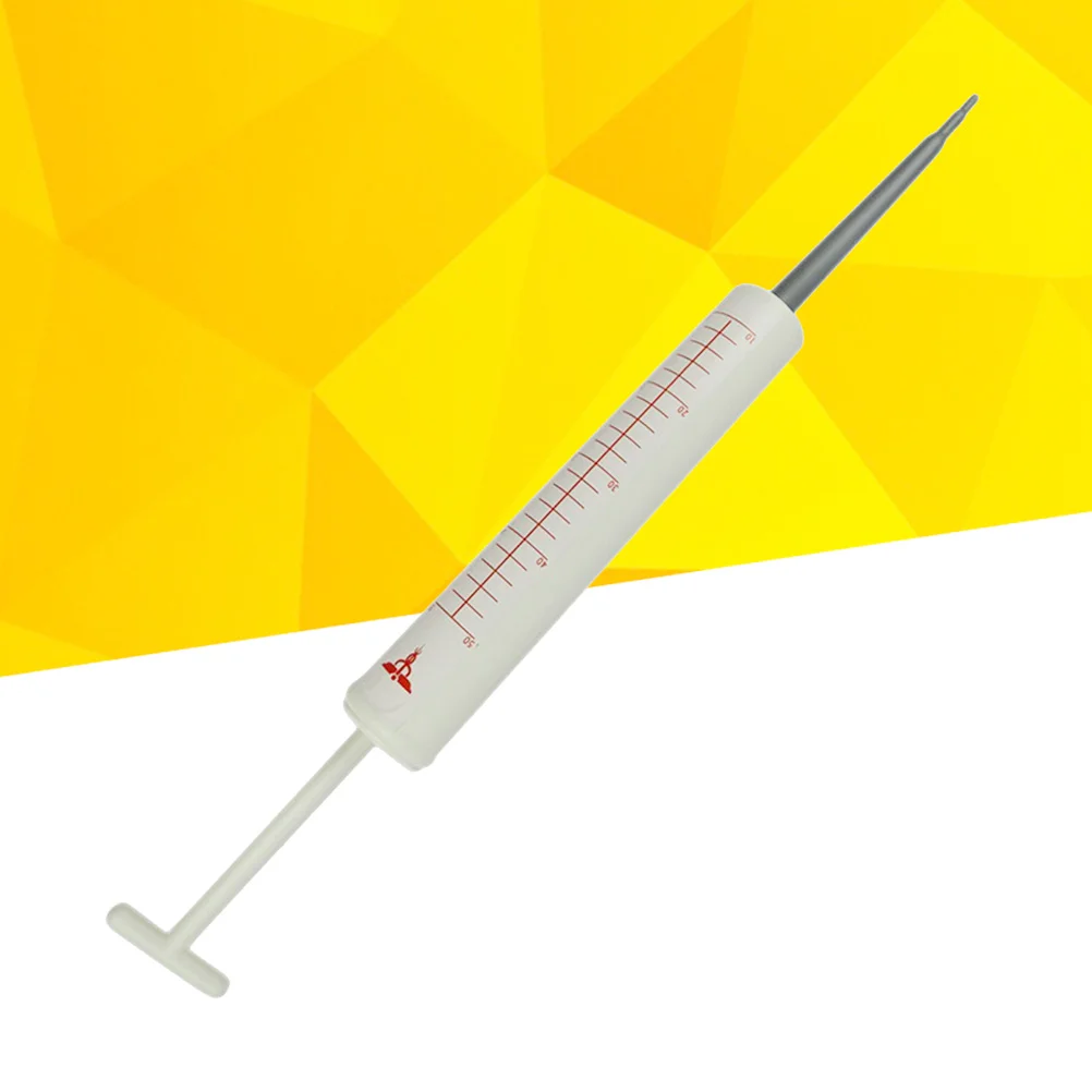 Giant Syringe Toy Novelty Fake Injector Halloween Prop (51 x 51cm) - White syringe prop fake syringe with needle