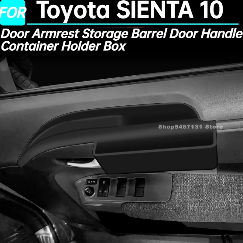 Car Door Armrest Storage Barrel Door Handle Container Holder Box for Toyota SIENTA 10 Interior Accessories 2022