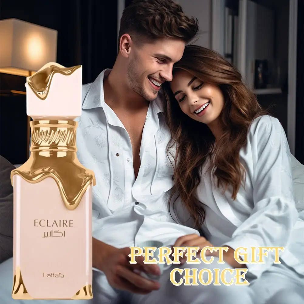 100/200/300Ml untuk Lattafa Eclaire Eau De Parfum Parfum Wanita Arab Cair Parfum Menawan Tahan Lama dan Gratis