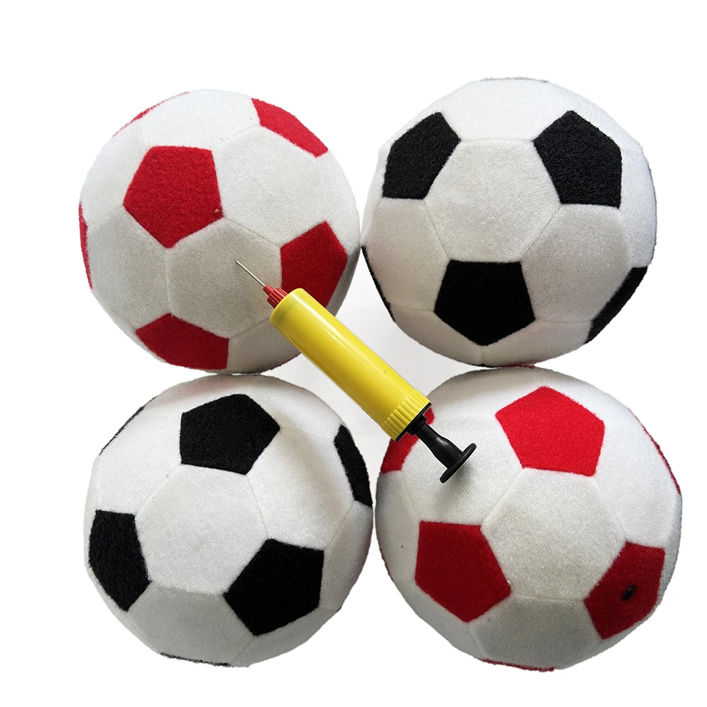 Free Hand Pump, 1 Pcs Sticky Soccer Ball for Foot Kick Dart Games,Outdoor Inflatable Football Target Board