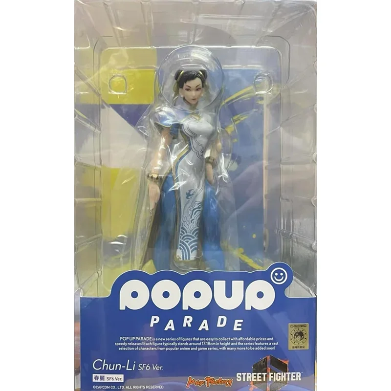 

In Stock Original GSC Max Factory POP UP PARADE STREET FIGHTER 6 Chun Li SF6 Ver. Anime Action Collection Figures Model Toys