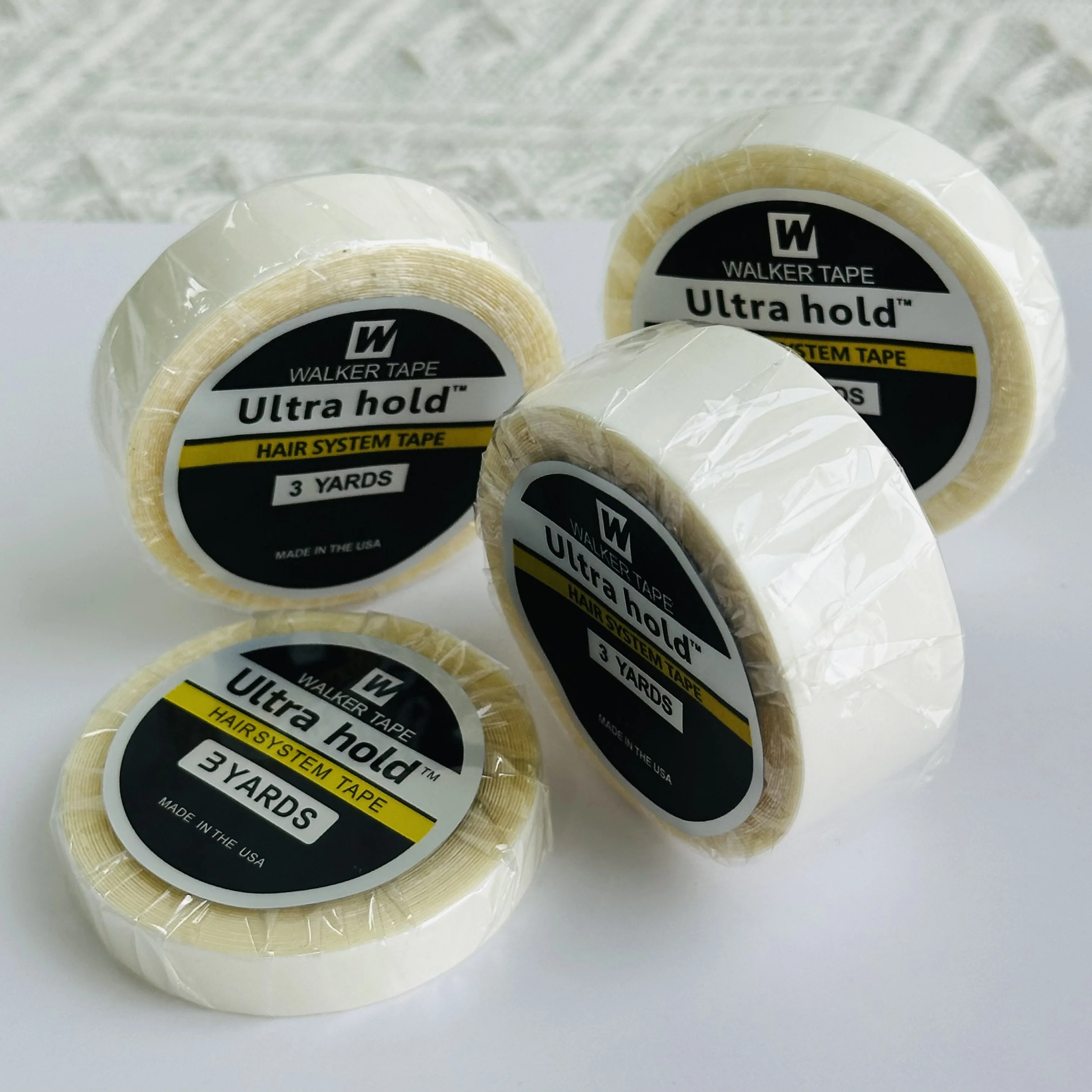 3-ярдовая клейкая лента для наращивания волос, клейкая лента Ultra Hold, клейкая лента для парика, клейкая лента для системы волос
