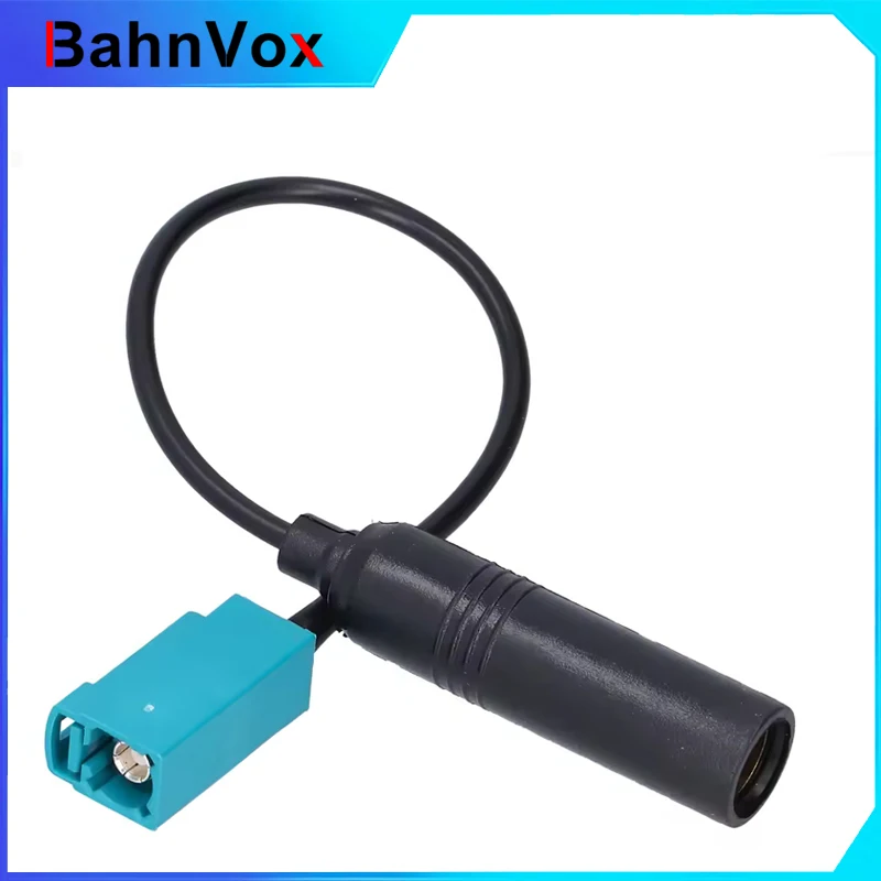 Bahnvox For BENZ PEUGEOT CITROEN BMW Adapter Cable 12V Car Audio FM Radio Antenna ISO Fakra Antenna Adapter