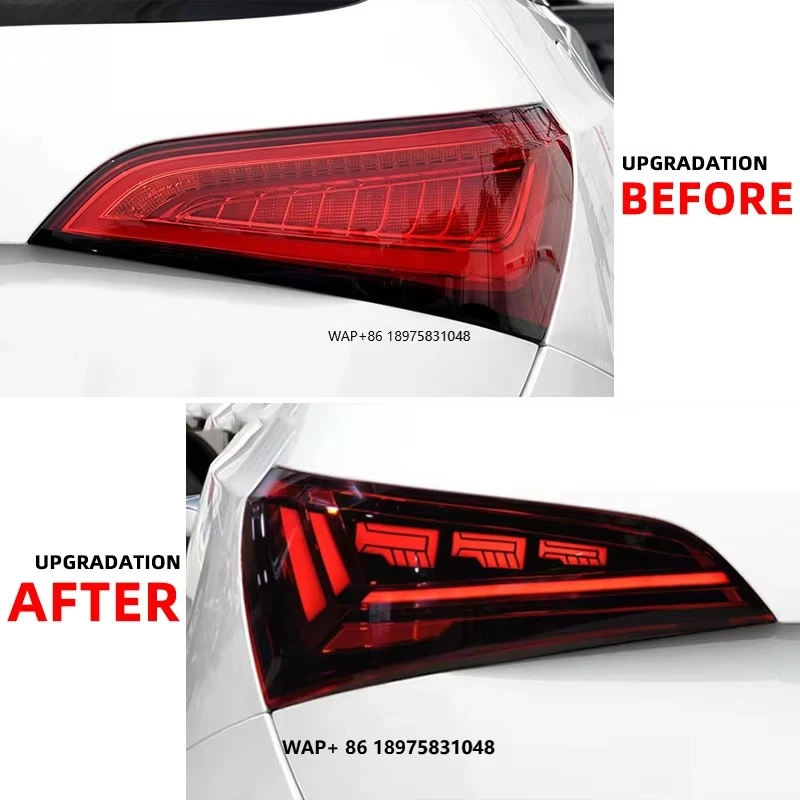 

for Audi-Q5 Taillights 2009-2017 Audi-Q5 Taillamp Car Accessories Upgrade Plug and Play Tail Lamp Light