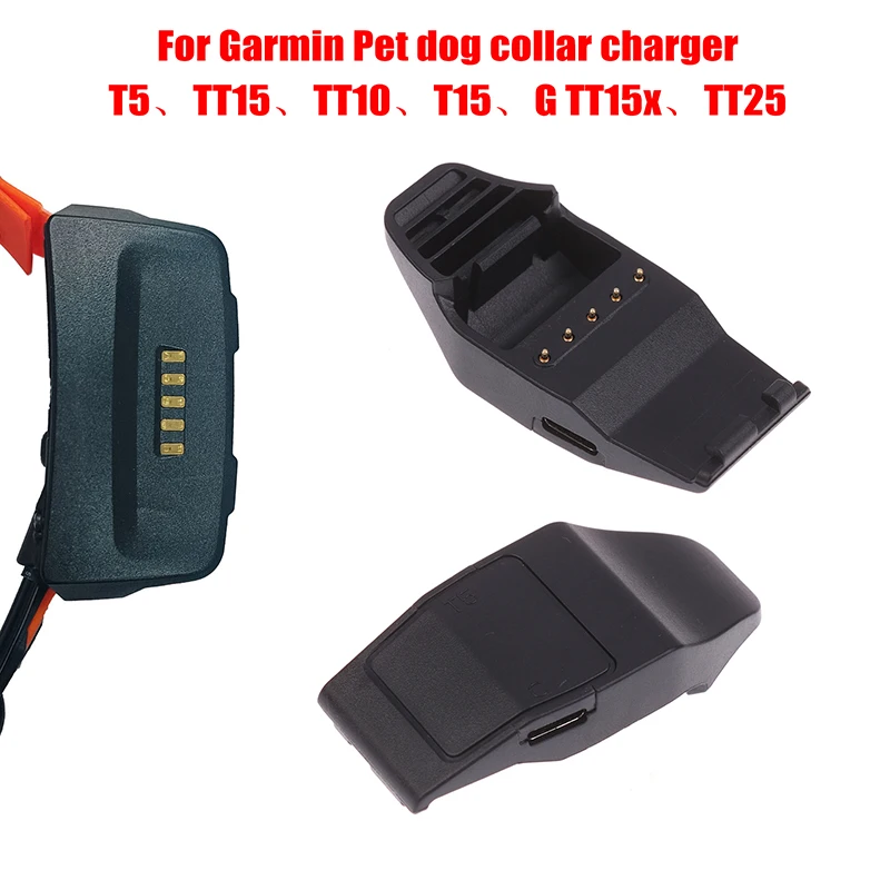 

For Garmin Pet Dog Collar Charger T5 TT15 TT10 T15 GTT15x TT25 Charging Cable Adapter