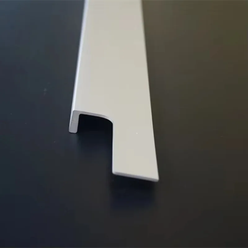 Mobili da cucina moderni Manopole per mobili con profilo in alluminio Maniglie con bordo nascosto per guardaroba Maniglie per cassettiere per camera da letto Hotel