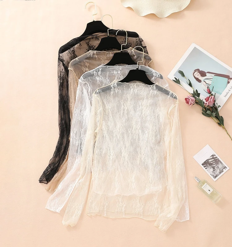 

Женское платье High Ne Hollowed Out Lace irt Lace Hollow Design round Ne Long Sve Slim Fit irt OL Sle Commute Wind