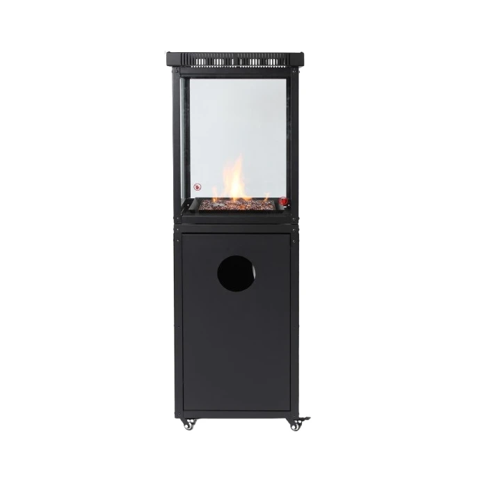 Portable 8kW Gas Patio Heater Outdoor Mobile Gas Fireplace