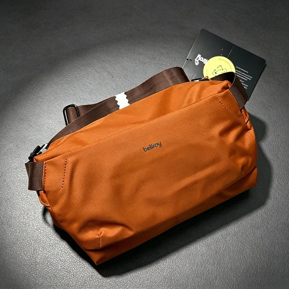 Bellroy Venture Sling 6L Lightweight Crossbody Bag Travel Outdoor Chest Pack Cycling Everyday Carry Casual Commuter Shoulder Bag