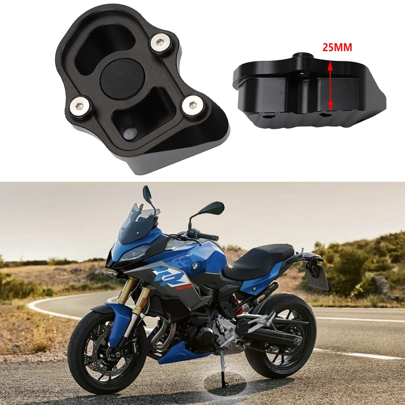 For BMW F900XR F900R F900 XR/R F 900XR 2020-2025 2024 2023 Motorcycle Kickstand Pad Foot Side Stand Extansion Plate Accessories