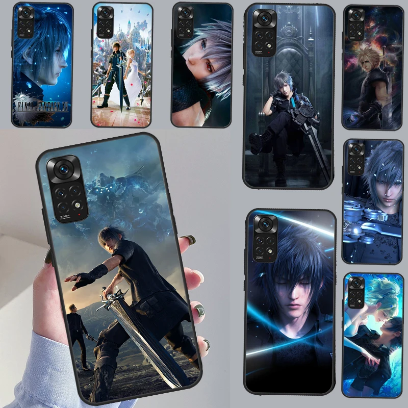 Final fantasy xv ffxv Case For Redmi Note 11 10 8 9 12 Pro Plus Note 12S 11S 10S 9S Cover For Redmi 12C 9C 10C 10A